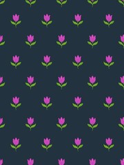 seamless pattern with butterflies