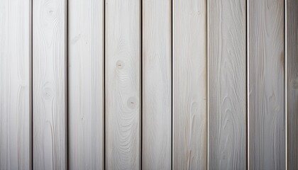 Obraz premium clean white wooden fence with vertical planks showcasing smooth texture and natural wood grain this minimalist design adds fresh and bright touch to any space