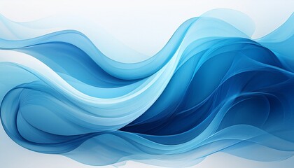 blue waves on white background abstract wallpaper