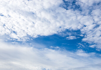 夏の空　青空と雲155