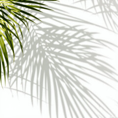 shadow overlay effects,realistic palm leaf shadow on transparent background,Natural shadow of tropical palm branch,mockup of shadow for product presentation, backdrop,Summer sunlight and shadow overla