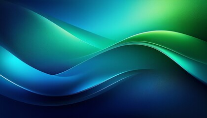 Obraz premium vibrant gradient background featuring dark blue and green hues with shimmering effect creating sense of depth and tranquility this visually striking design is perfect for various digital