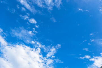 夏の空　青空と雲152
