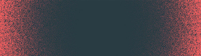 Noise texture halftone pattern horizontal border ultra wide