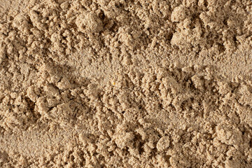 Brown Ground Flax. Organic Ingredient for Clean Eating Recipes.