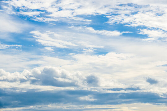 夏の空　青空と雲164