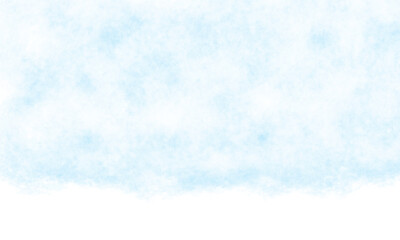 柔らかな水彩雲背景　透過
