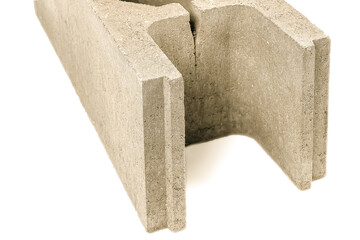 concrete formwork for the construction of the foundation. Architectural fasteners strengthening...