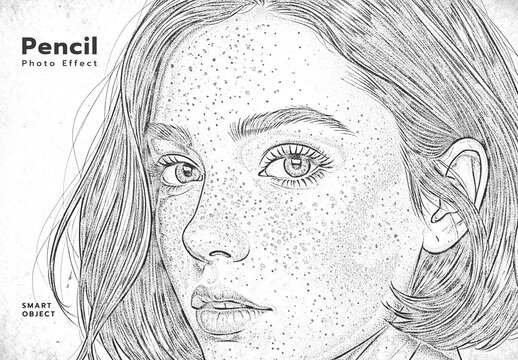 Pencil Sketch Art Photo Effect
