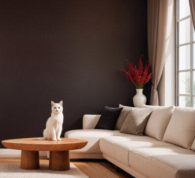 cat on the table