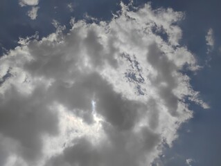 Obraz premium blue sky and clouds