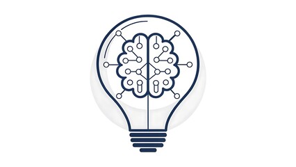 light bulb isolated on white