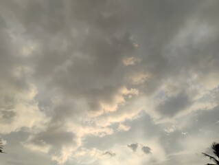 clouds in the sky