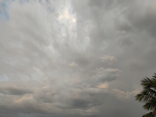 time lapse of clouds