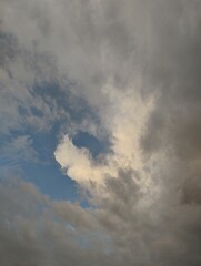 time lapse of clouds