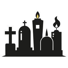 Obraz premium Delivery service illustration with people on scooter and shopping bag