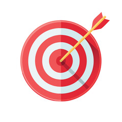 Simple Design Illustration Icon Dart or Target