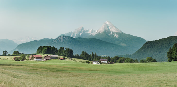 Der Watzmann im Berchtesgadener Land
