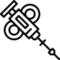 Biopsy icon vector illustration