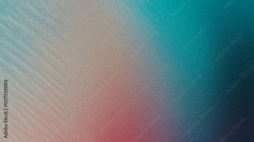 Poster colorful abstract art with multiple layers and bright colors. a vibrant piece of abstract art featur