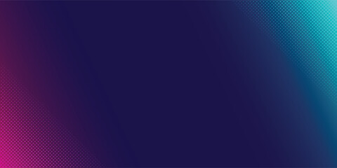 Abstract blue and red dynamic wavy line dotted texture ,Dark blue background with copy space. Modern futuristic simple dots pattern. Vector illustration