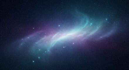 Fototapeta premium Realistic Nebula and Cosmic Dust Abstract