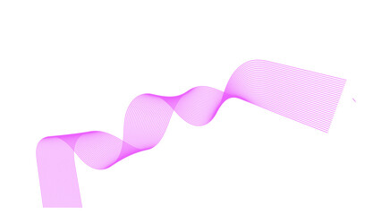 Abstract colorful wave element for design. Digital frequency track equalizer. Stylized line art background. 