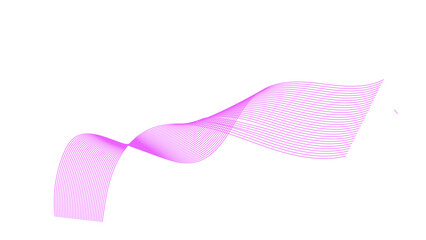 Abstract colorful wave element for design. Digital frequency track equalizer. Stylized line art background. 