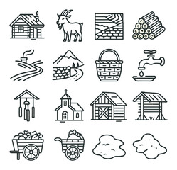 Fototapeta premium Kids' ball games collection, playful sports icons. fun and active playtime set