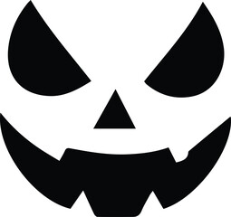 Jack-O'-Lantern Faces Vector – Halloween Pumpkin Carving design for Cricut, Stickers, and Spooky Decor
