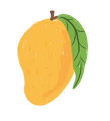 Mango drawn for templates.