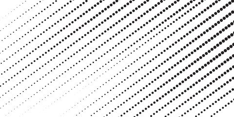Set of halftone dots gradient pattern texture isolated on white background. Straight dotted spots using halftone circle dot raster texture. Vector blot half tone collection.