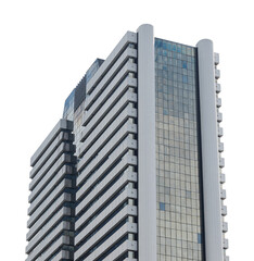 White tower office building