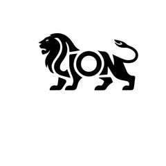 vector illustration of a lion