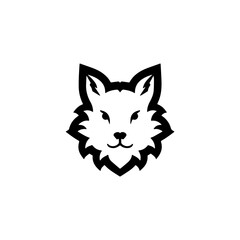 Fototapeta premium vector illustration of a fox