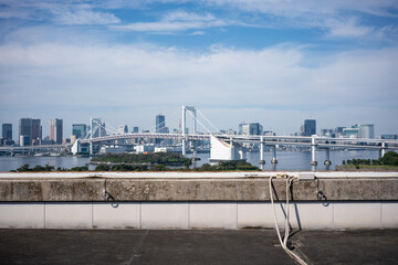 晴れた日の東京湾