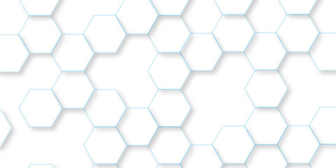 Geometric abstract hexagon technology background.. Abstract honeycomb background.. Vector illustration of hexagons pattern, Creative idea for medical technology or science design.	