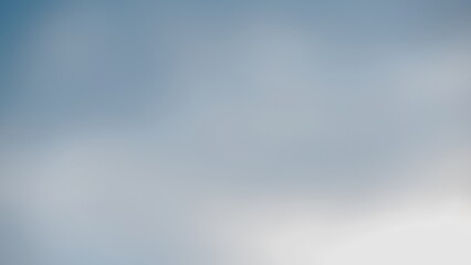 Soft blurry sky with light gradient