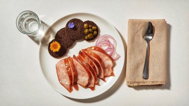 food on a plate