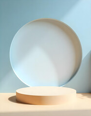 Podium and stage background