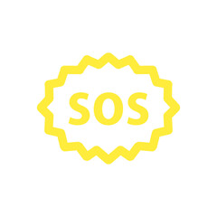 緊急SOSアイコン / Emergency SOS Icon