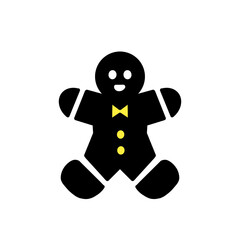 Gingerbread Man Icon – ジンジャーブレッドマンのアイコン（クリスマス・クッキー）