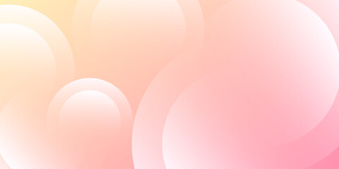 abstract background.modern.minimalist.pink and yellow gradations.circle effect.memphis.trendy .eps 10