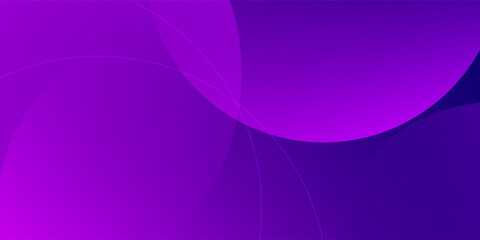 Minimal geometric background. Purple elements with fluid gradient. Dynamic shapes composition. Eps10 vector