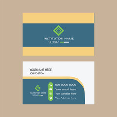 Modern business card template