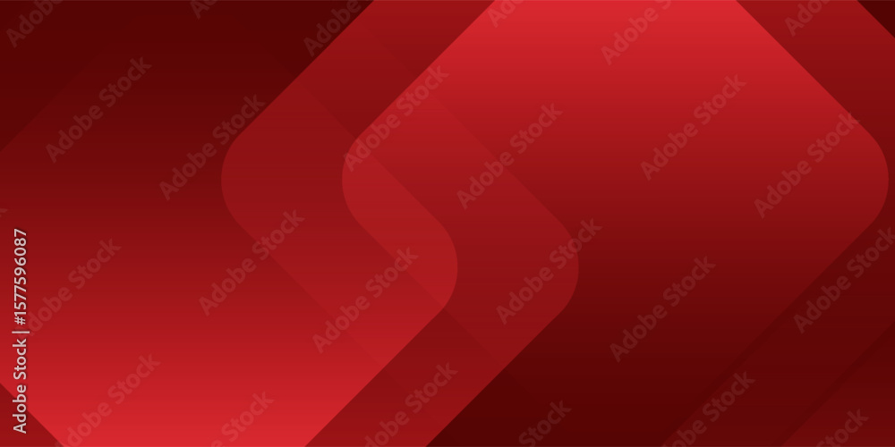 Poster red abstract background. dynamic shapes composition. eps10 vector