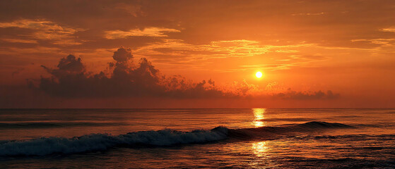 Molten Light Corridor: Enhanced Atmospheric Refraction in Coastal Gradient