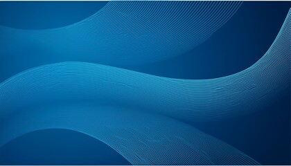 line curve design with blue background