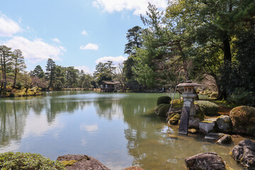 Kanazawa attraction - Kasumiga-ike Pond