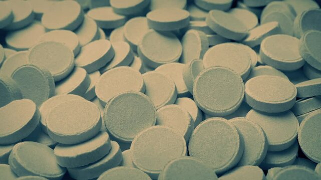 Medical Tablets Pharma Product Mass Production